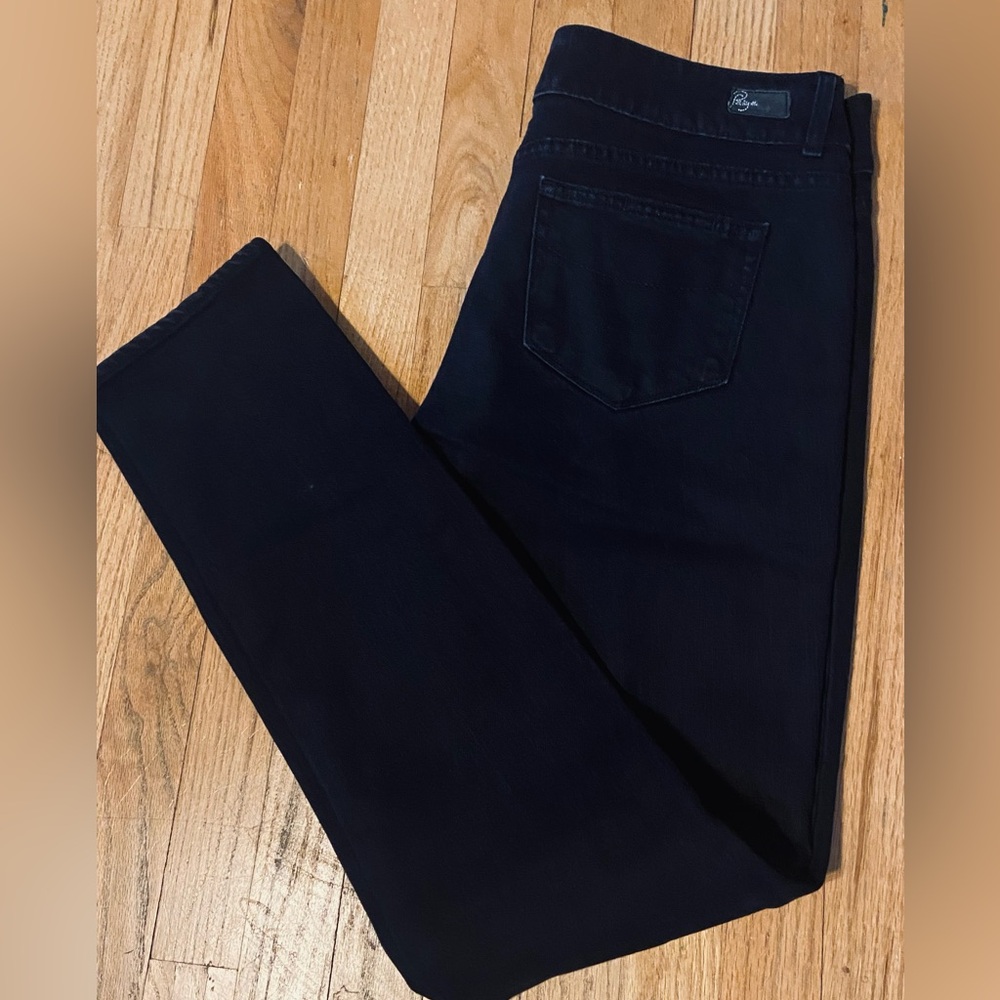 Paige Premium Denim Black Jeans, Size 32